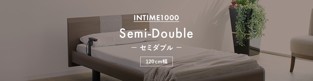 INTIME1000 -セミダブル- 120cm幅